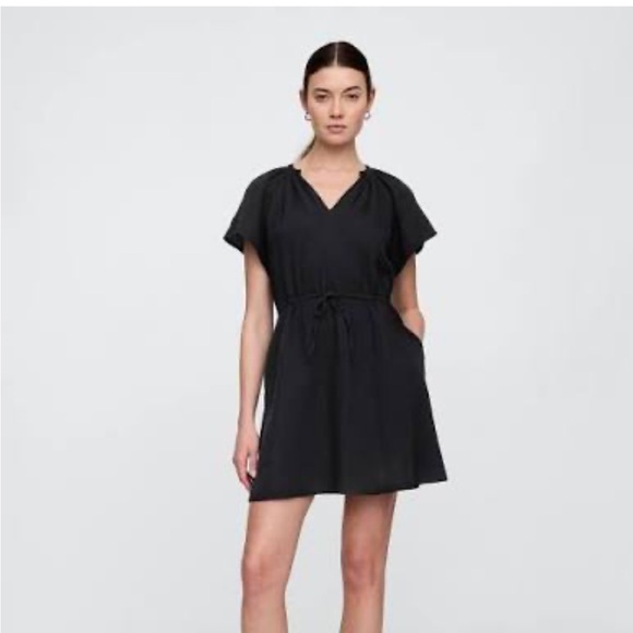 NWOT Gap Gauze Splitneck Midi Dress size Small - Picture 1 of 6